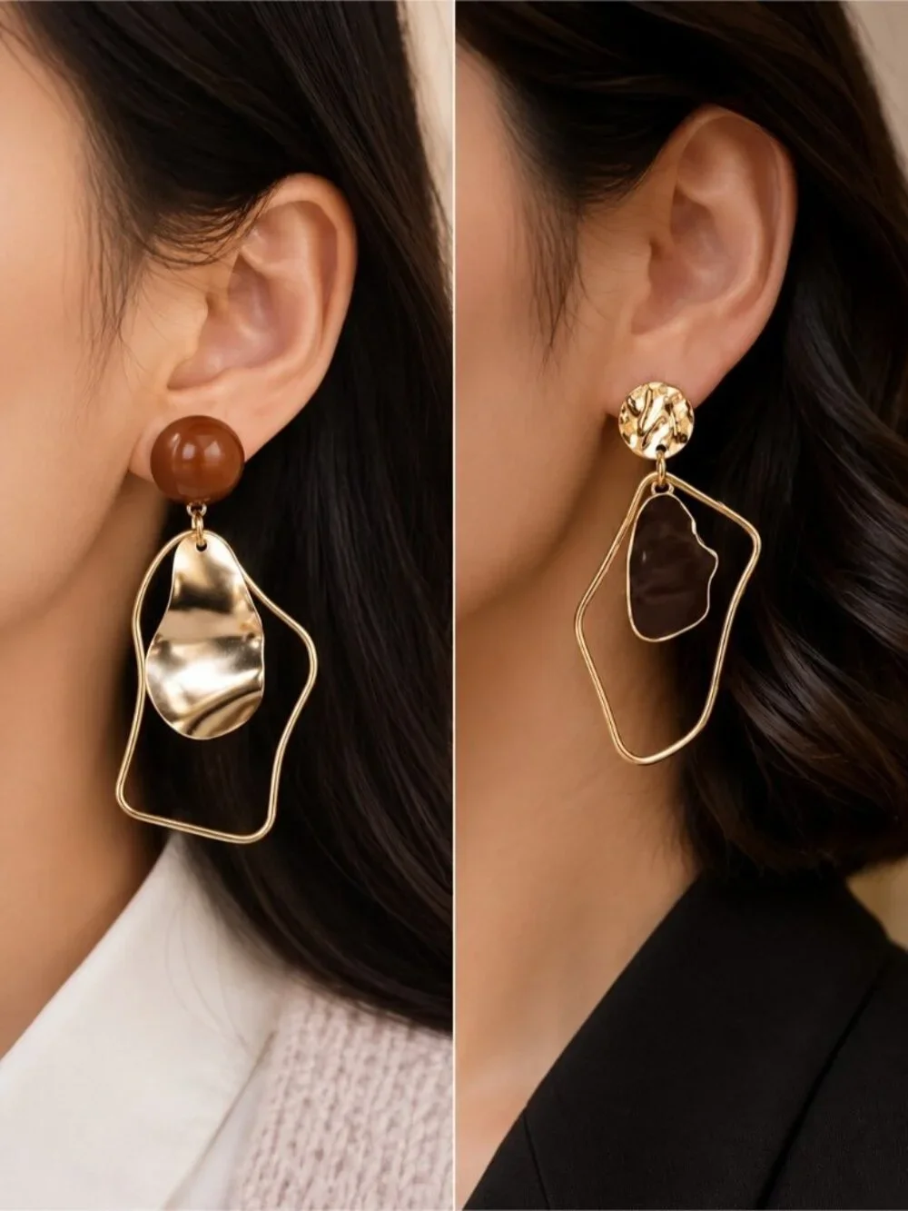 Anthropologie elegant gold